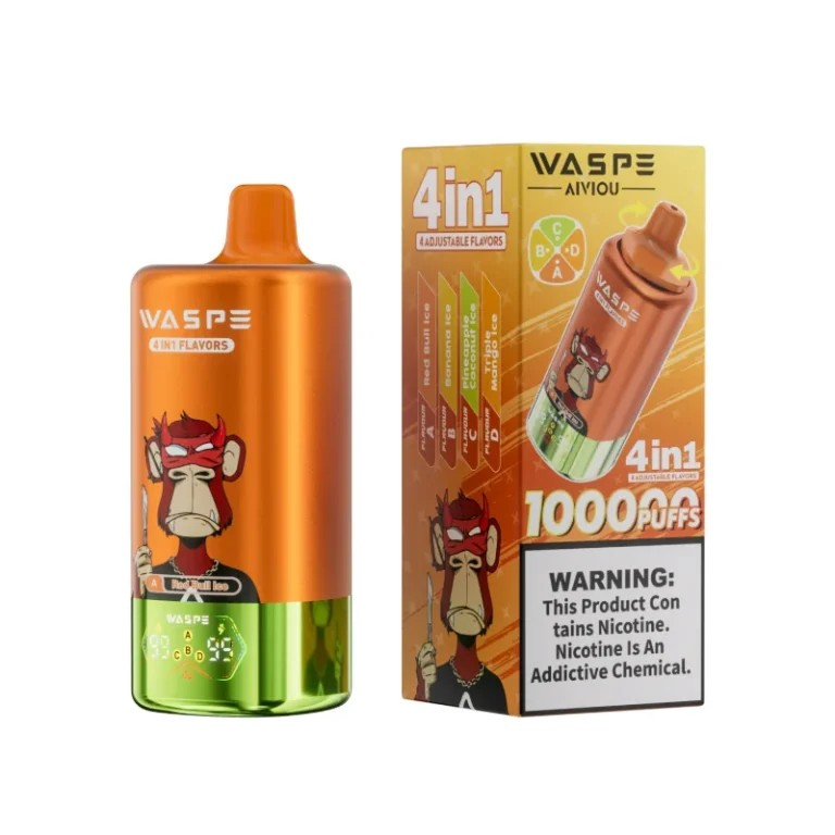 Vaper redondo naranja