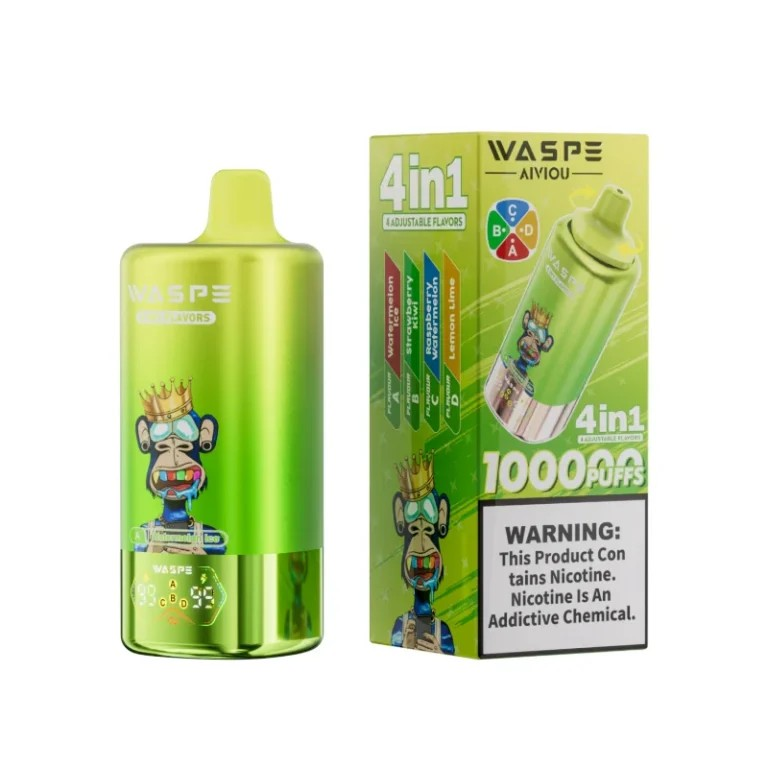 Vaper redondo verde